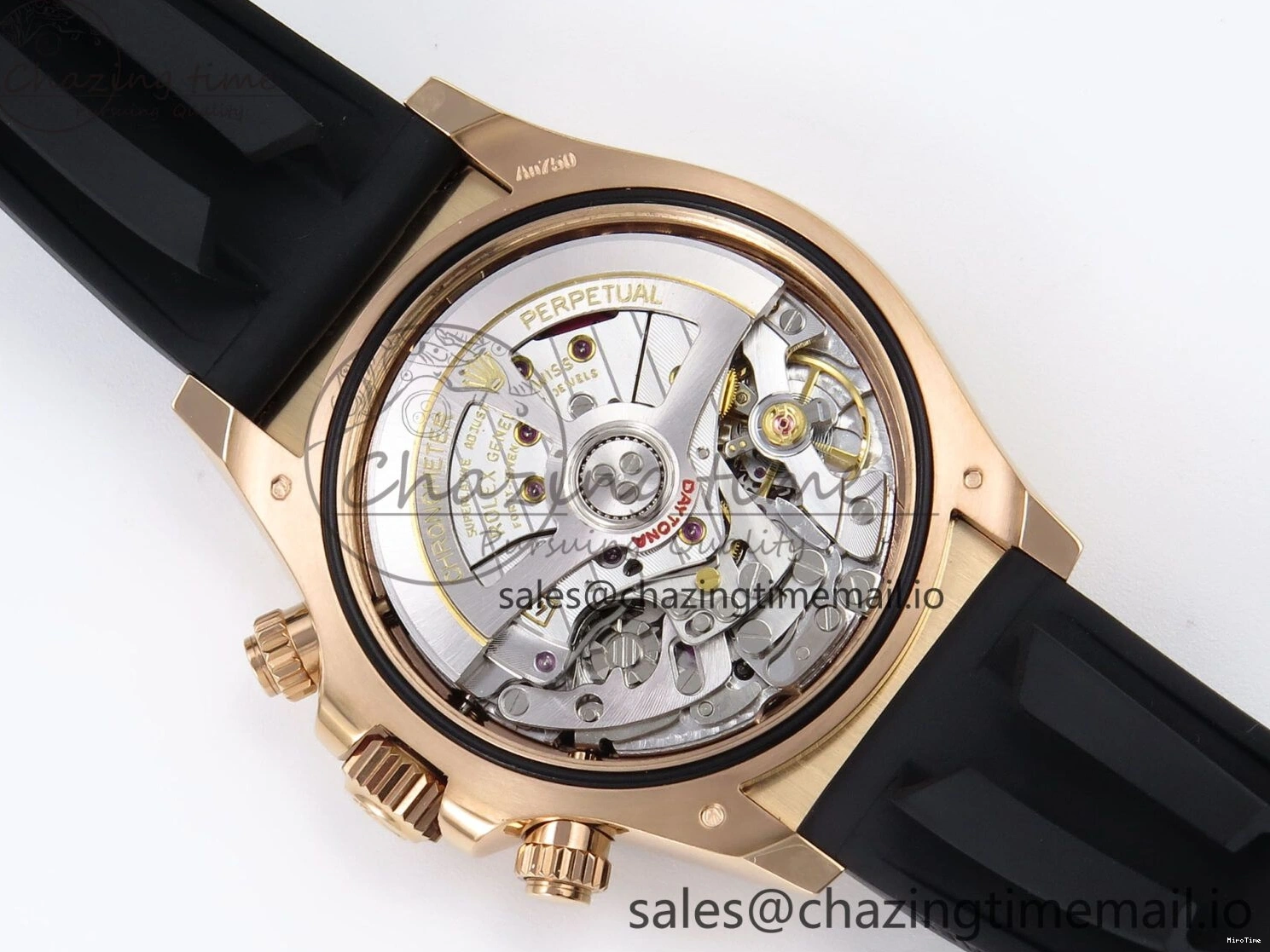 MiroTime 0325 Daytona 126515 LN APSF 1:1 Best Edition Black Dial on Oysterflex Strap SH4131（Gain Weight） DailyWear 1033